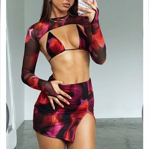 White fox boutique 3 piece set